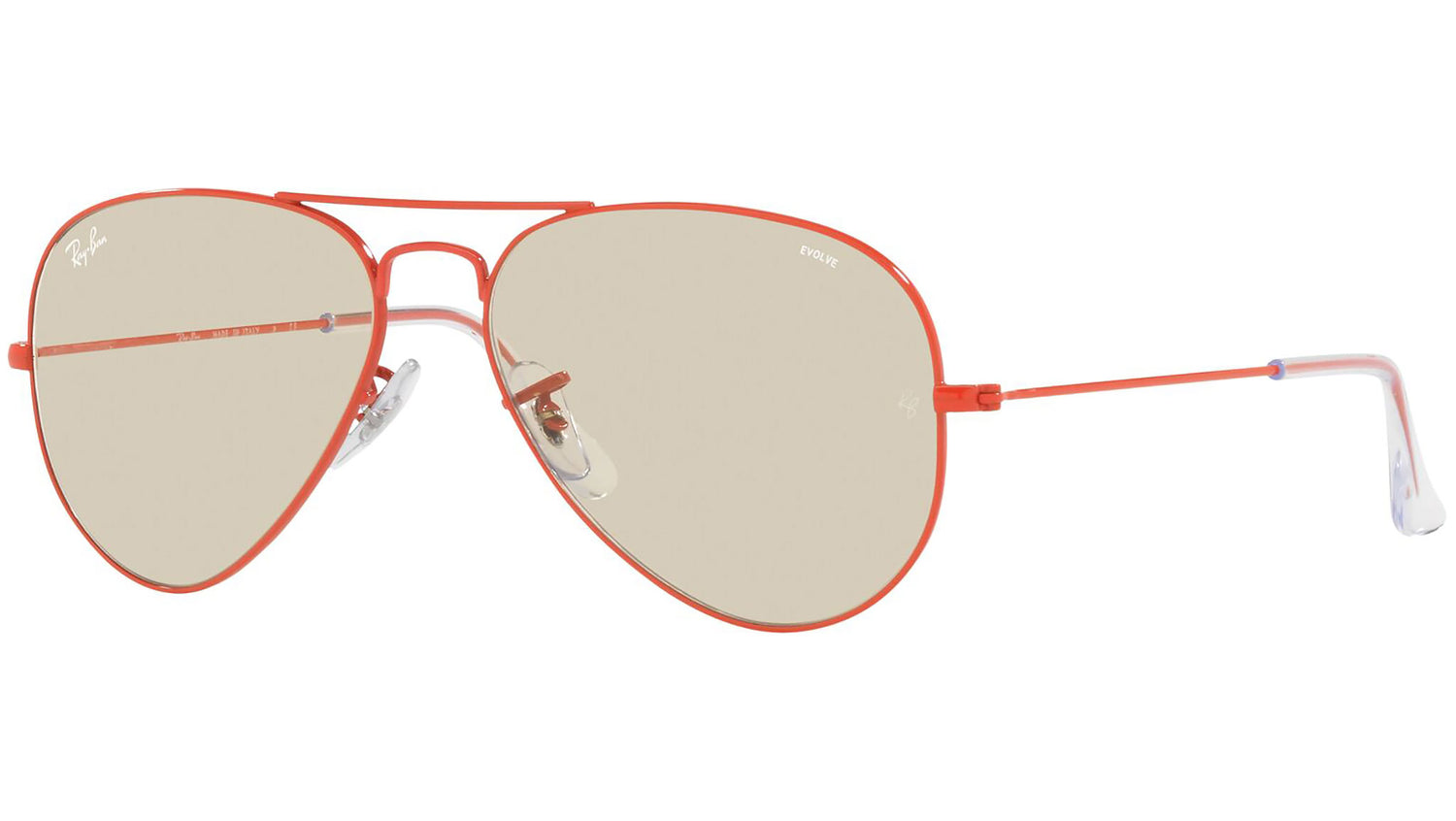Aviator Solid Evolve RB3025 9221T2 Red Brown