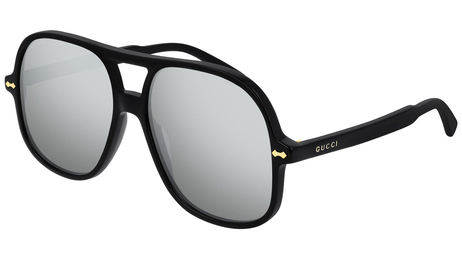 GG0706S shiny black and grey + ml extra white