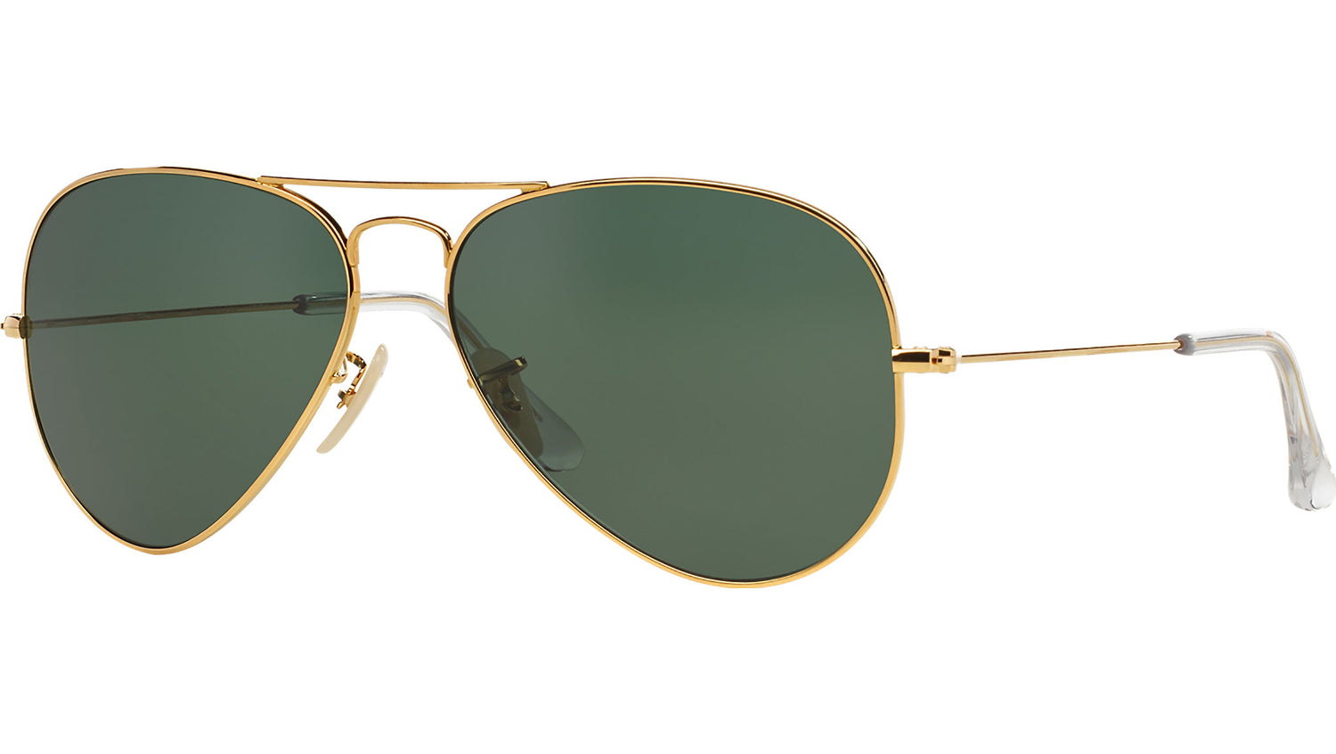 Aviator Solid Gold RB3025K 160/N5 Gold Green