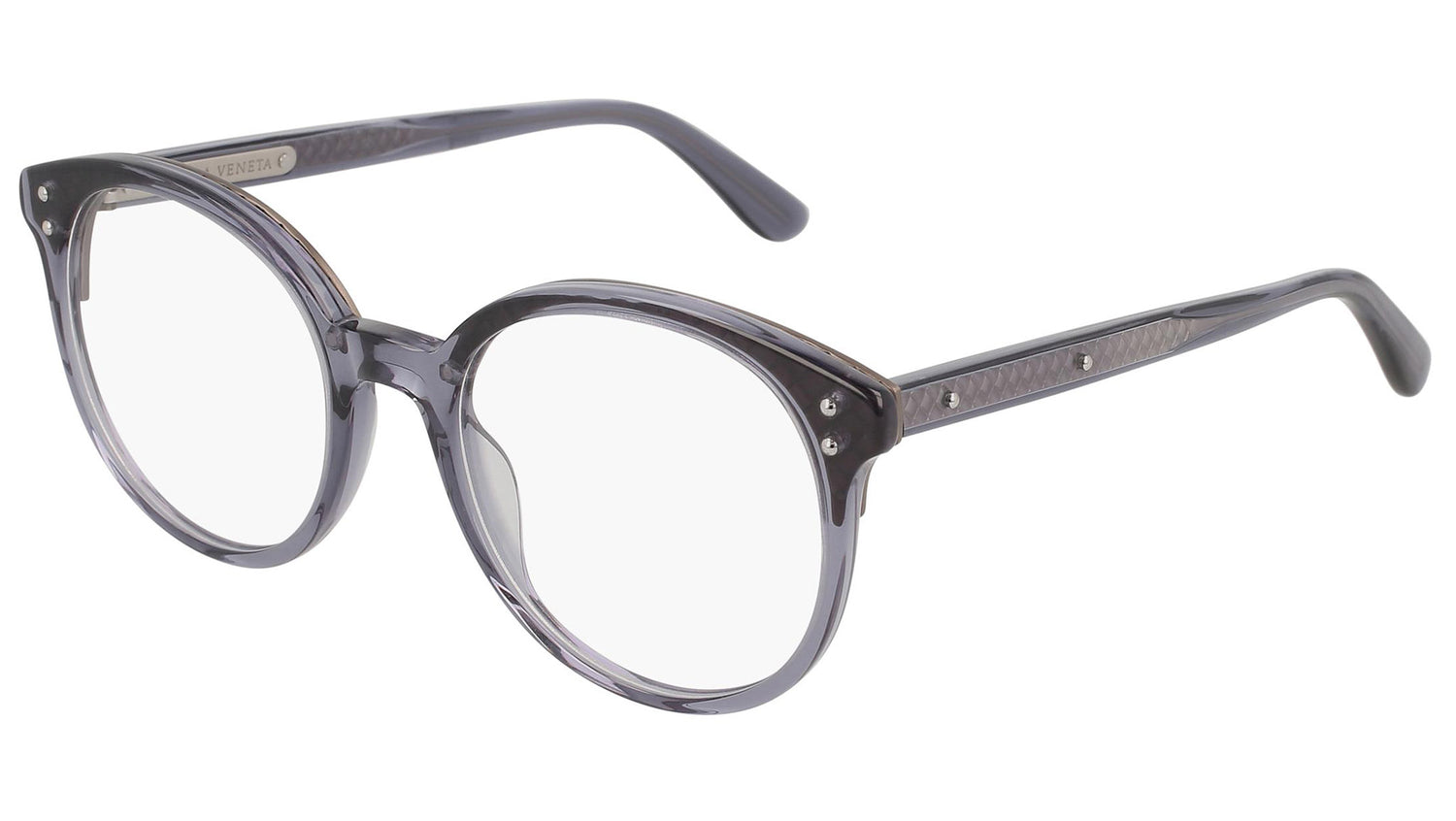 BV0176O 001 shiny transparent grey