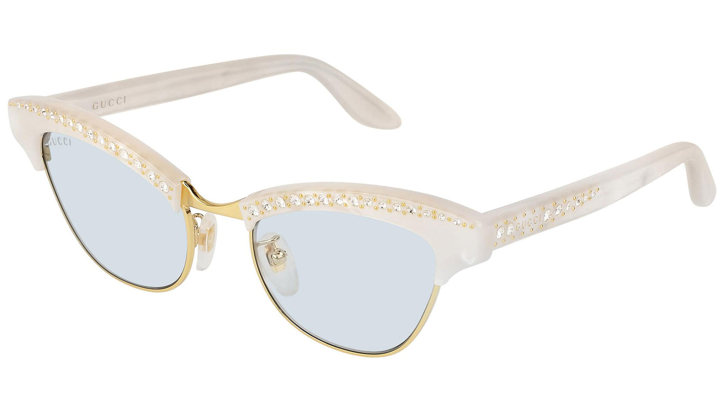 GG0153S crystal white and light azure