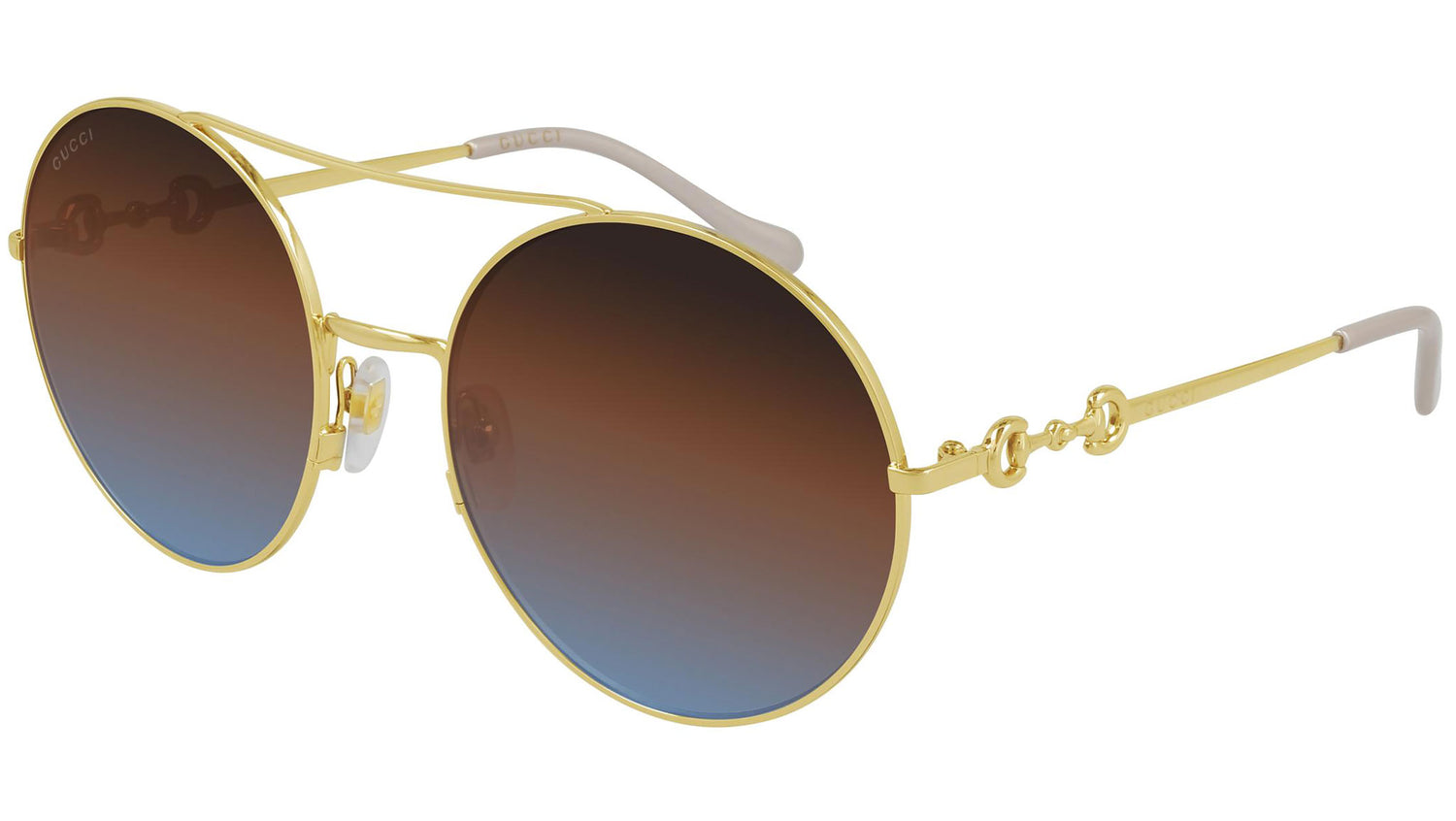 GG0878S 004 shiny gold ivory