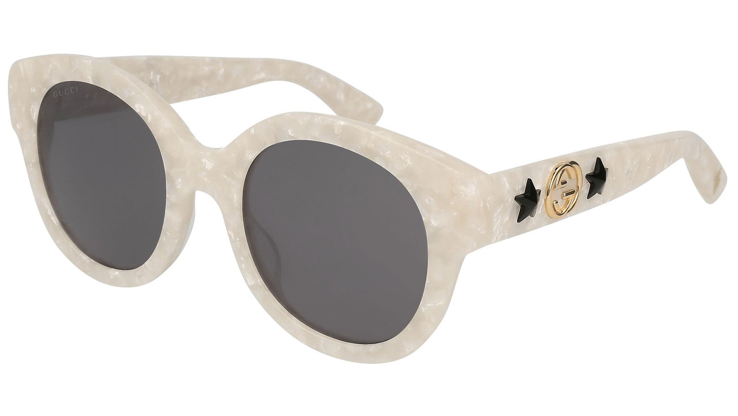 GG0207S shiny ivory and grey