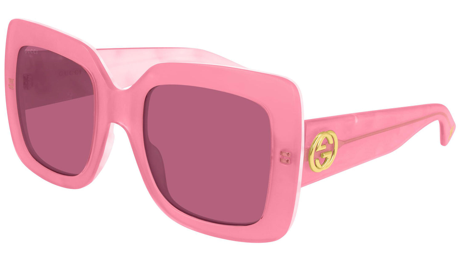 GG0083S white pink and burgundy
