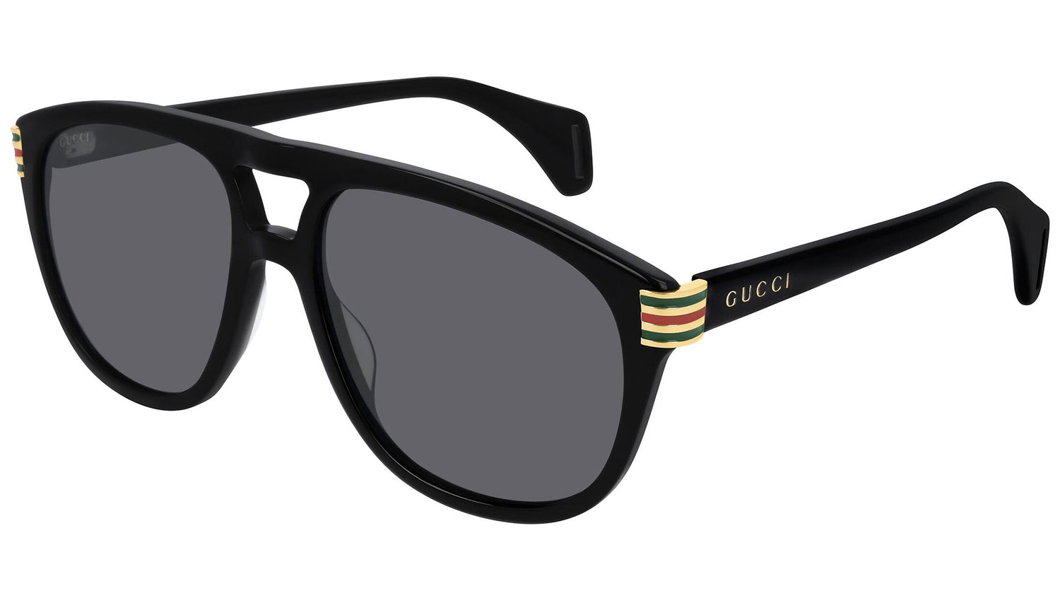 GG0525S shiny black and smoke polar