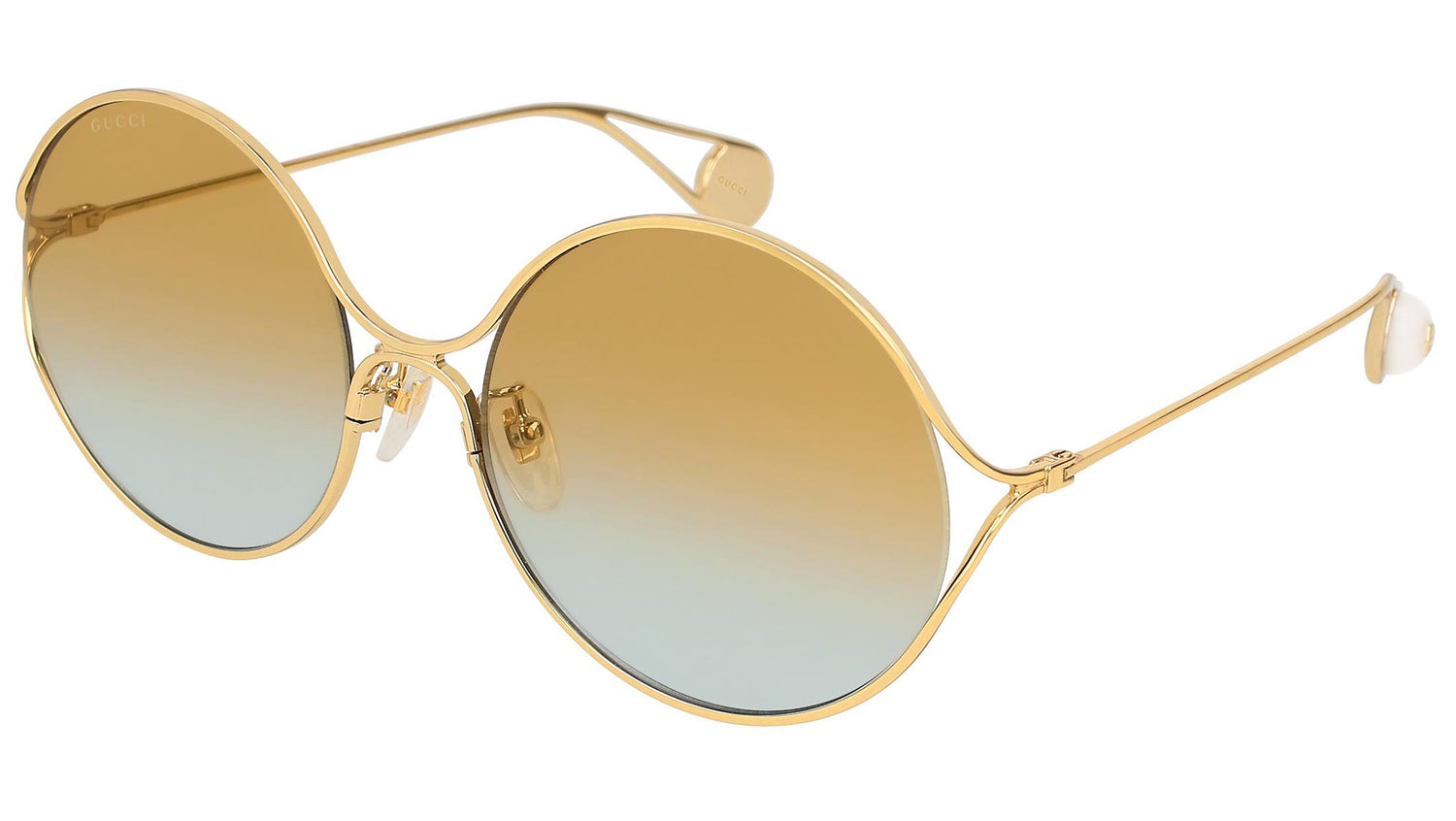 GG0253SA shiny gold and bicolor honey-light azure
