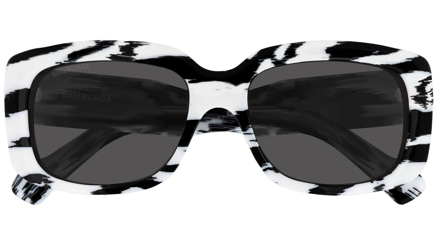BB0072S 006 shiny white and black zebra