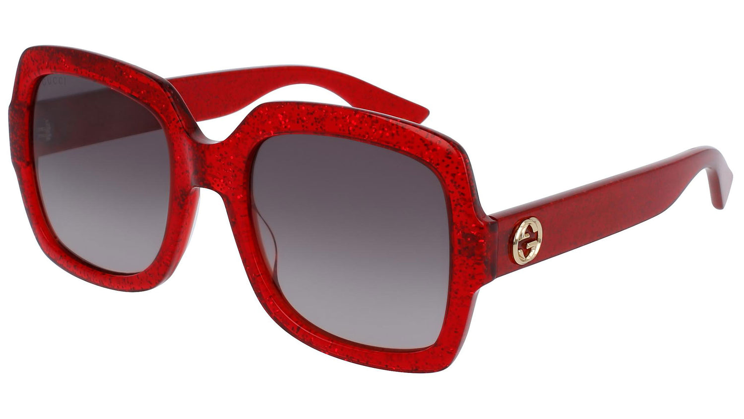 GG0036S glitter red and shaded brown