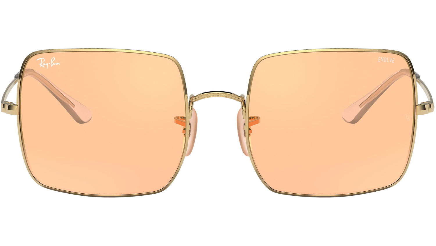 Square Mirror Evolve RB1971 001/B4 Gold Orange