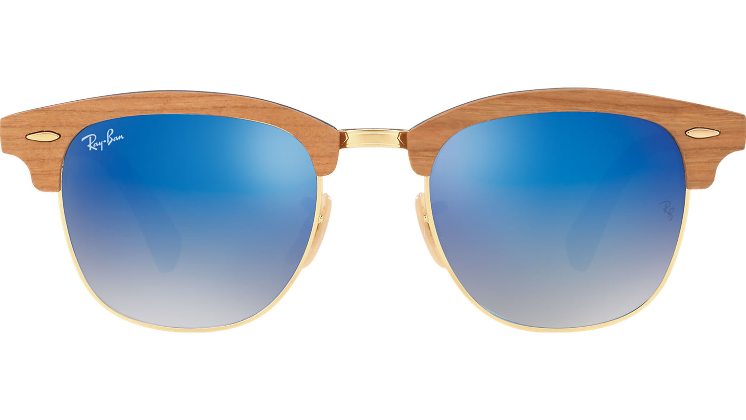 Clubmaster Wood RB3016M 11807Q Brown