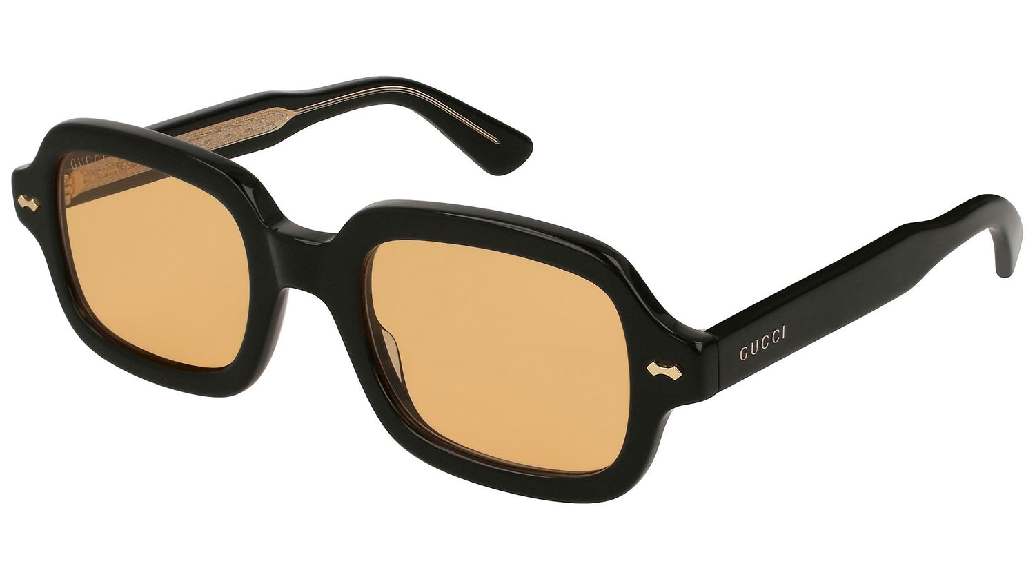 GG0072S shiny black and light orange