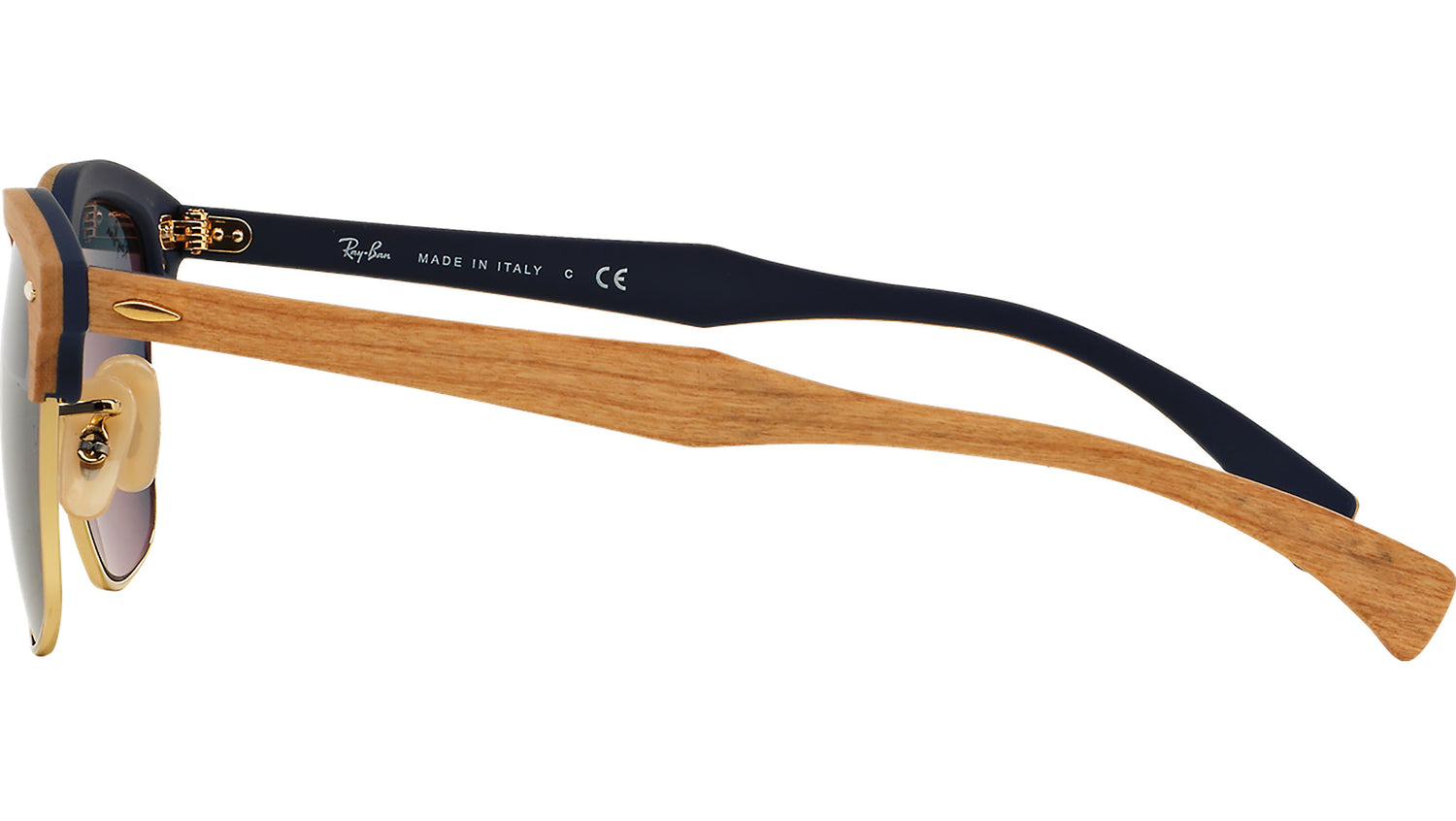 Clubmaster Wood RB3016M 1180R5 Blue