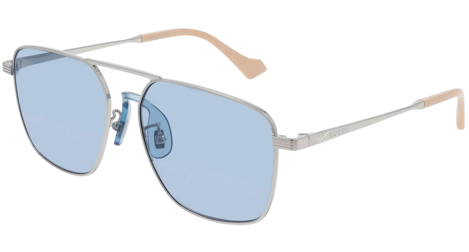 GG0743S 003 light-blue silver