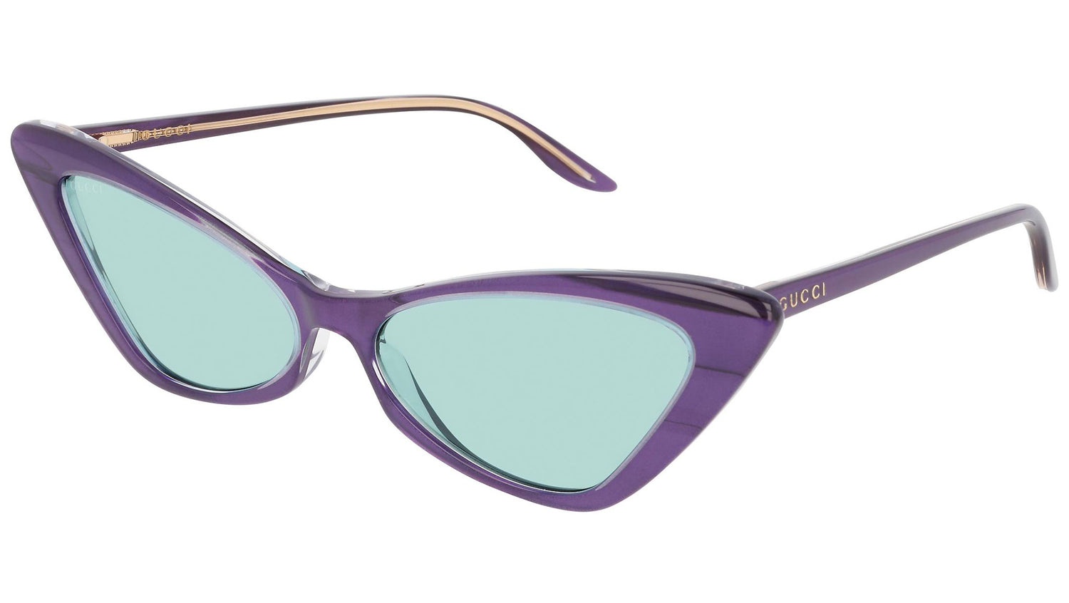 GG0708S crystal violet and turquoise green