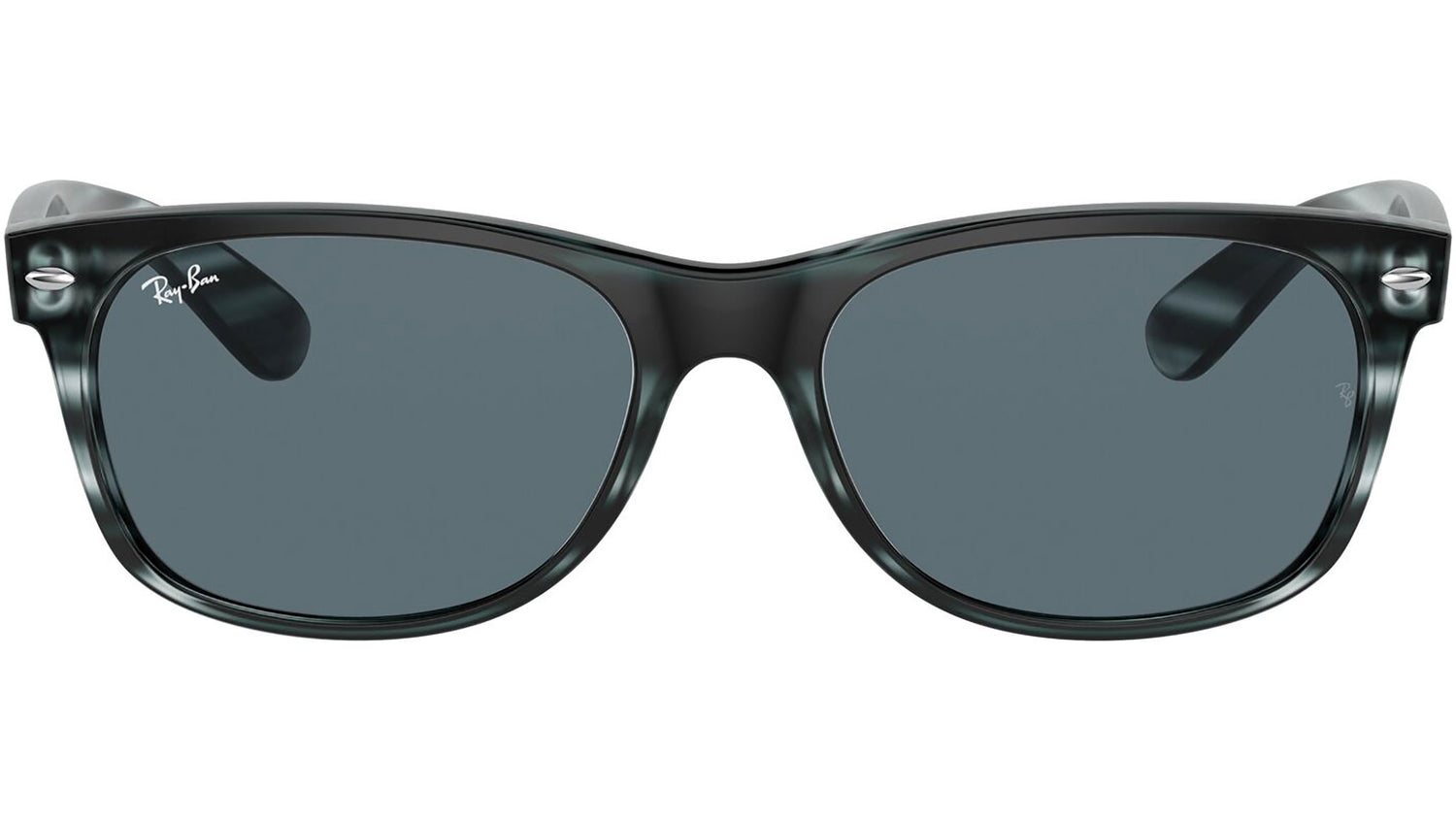 New Wayfarer RB2132 6432R5 striped blue havana
