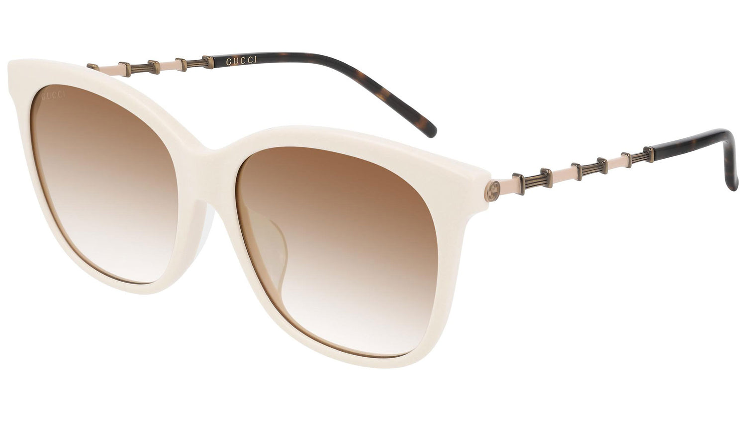 GG0655SA shiny ivory and brown