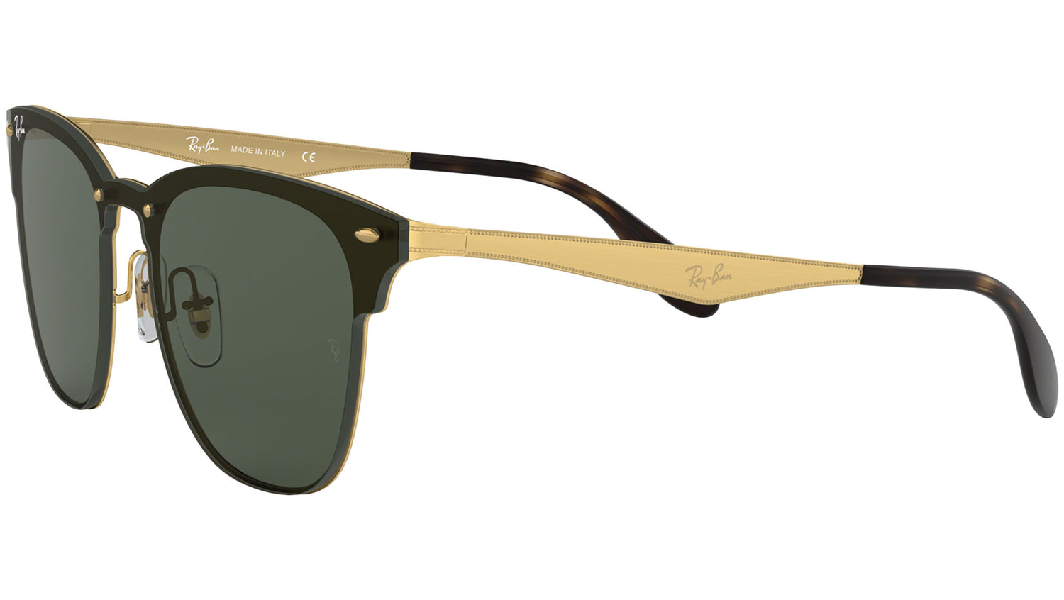 Blaze Clubmaster RB3576N black polished gold