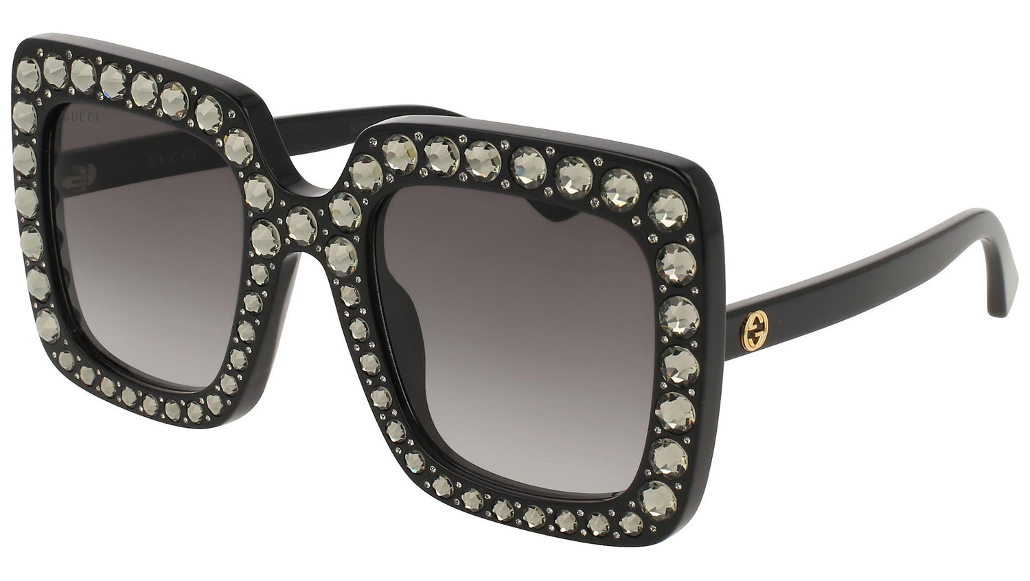 GG0148S shiny black and grey