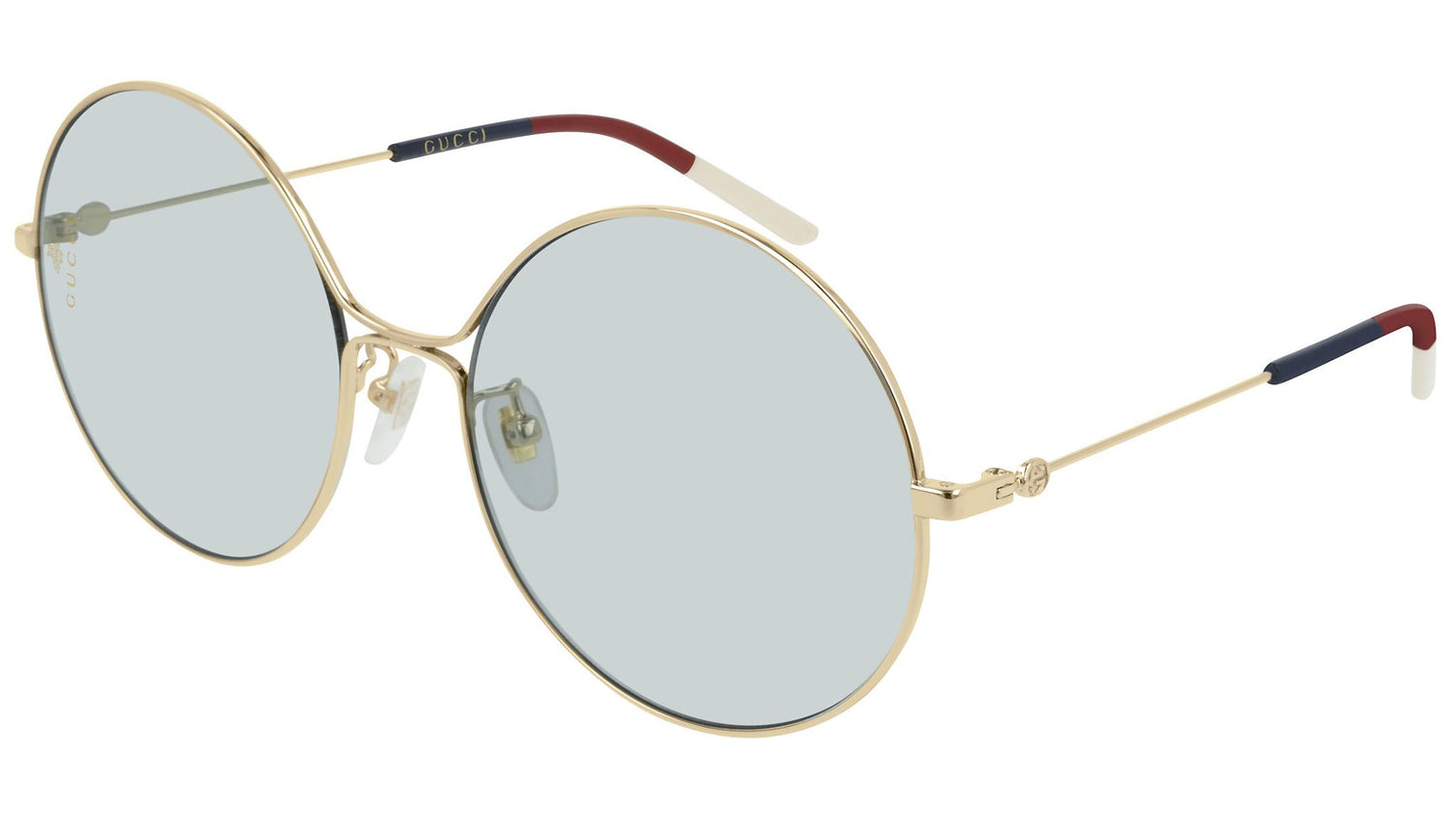 GG0395S shiny gold and light azure