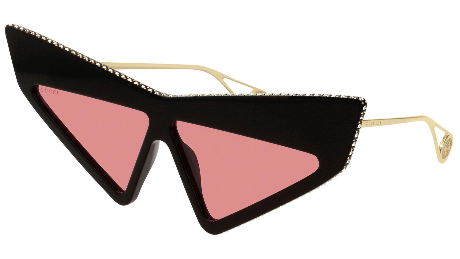 GG0430S shiny black and cherry  inner violer