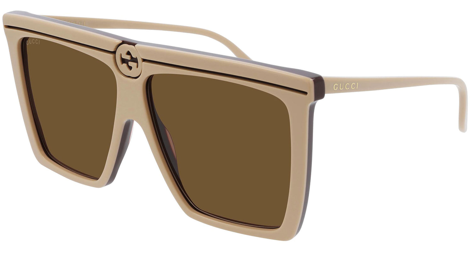 GG0733S 002 brown beige