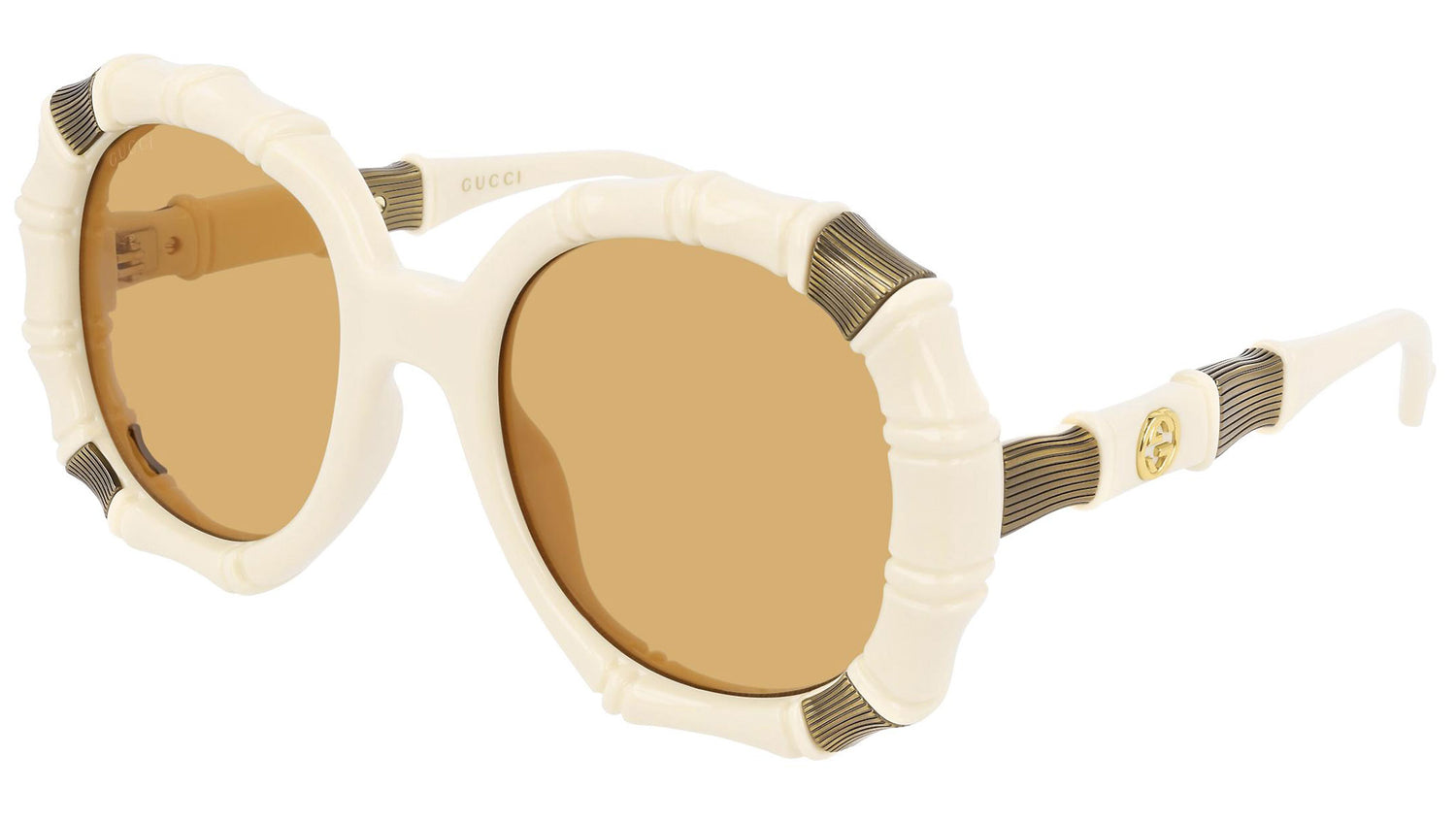 GG0659S gold ivory and nicotine