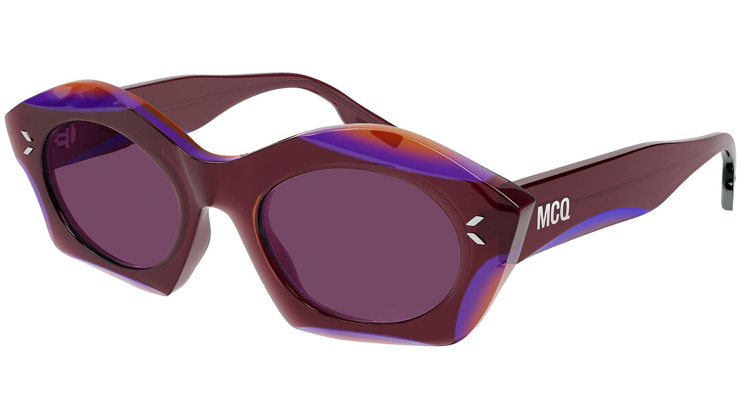 MQ0341S 004 transparent burgundy
