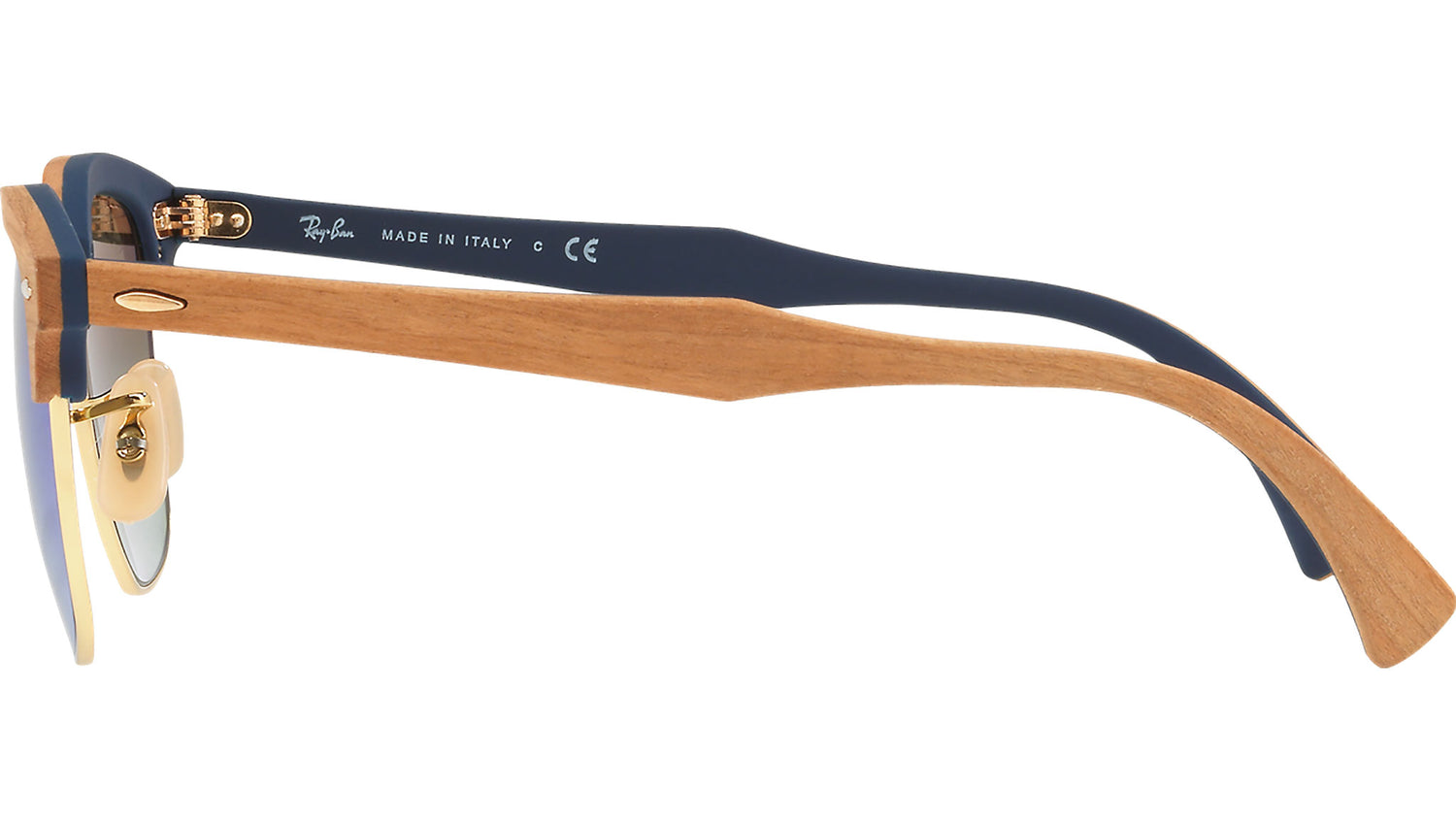 Clubmaster Wood RB3016M 11807Q Brown