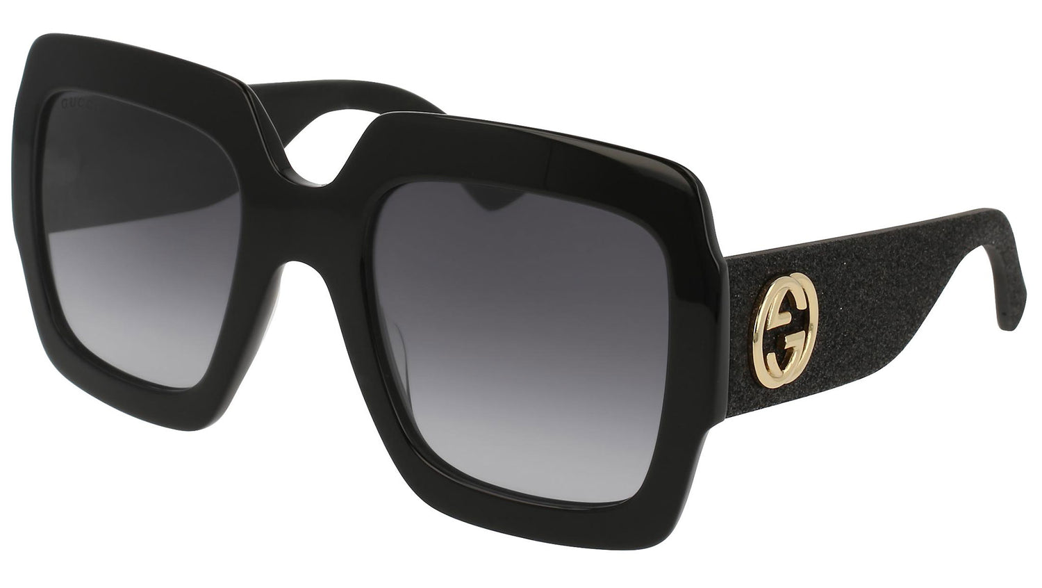 GG0102S shiny black and grey