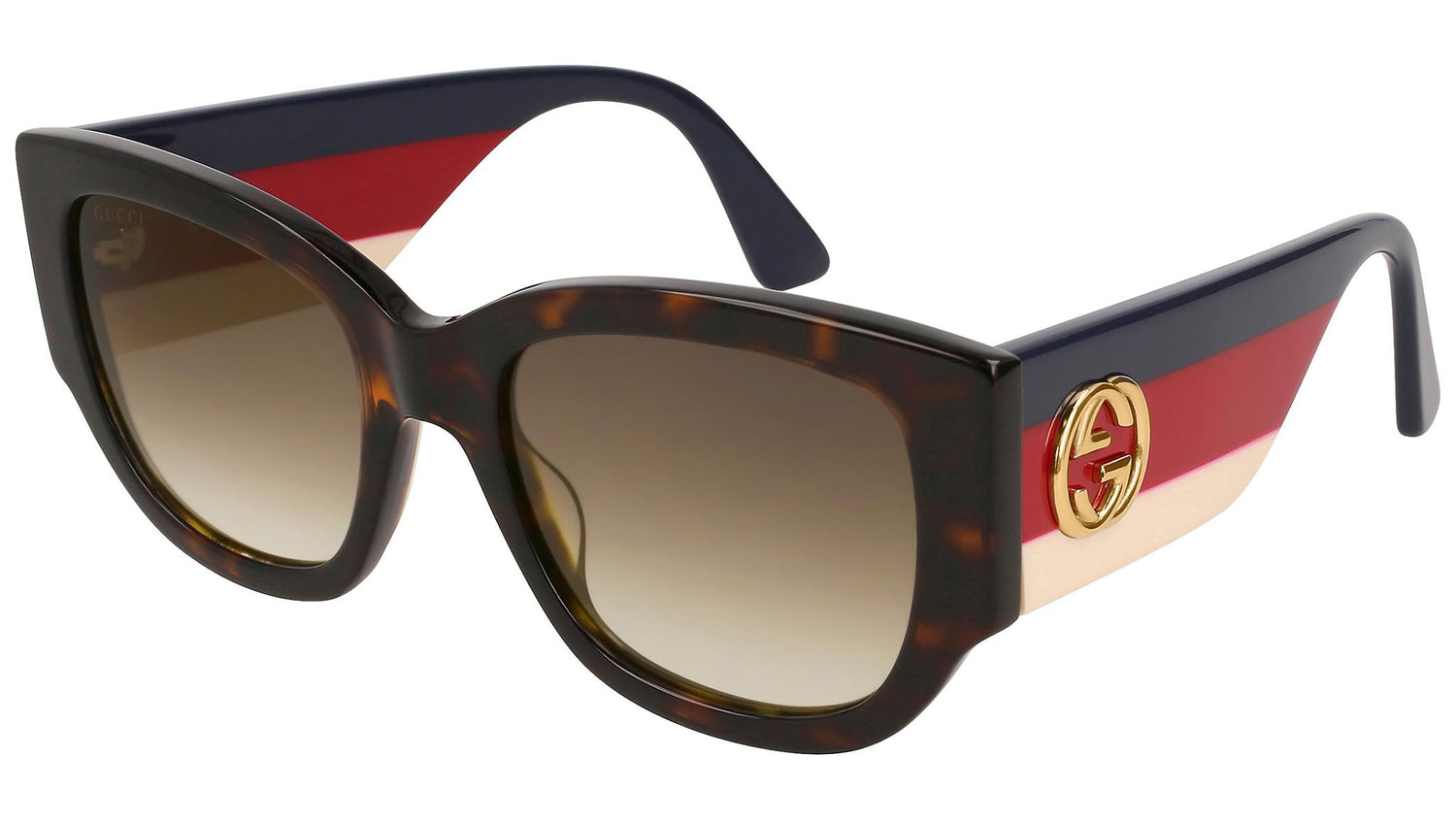 GG0276S dark tortoise and brown