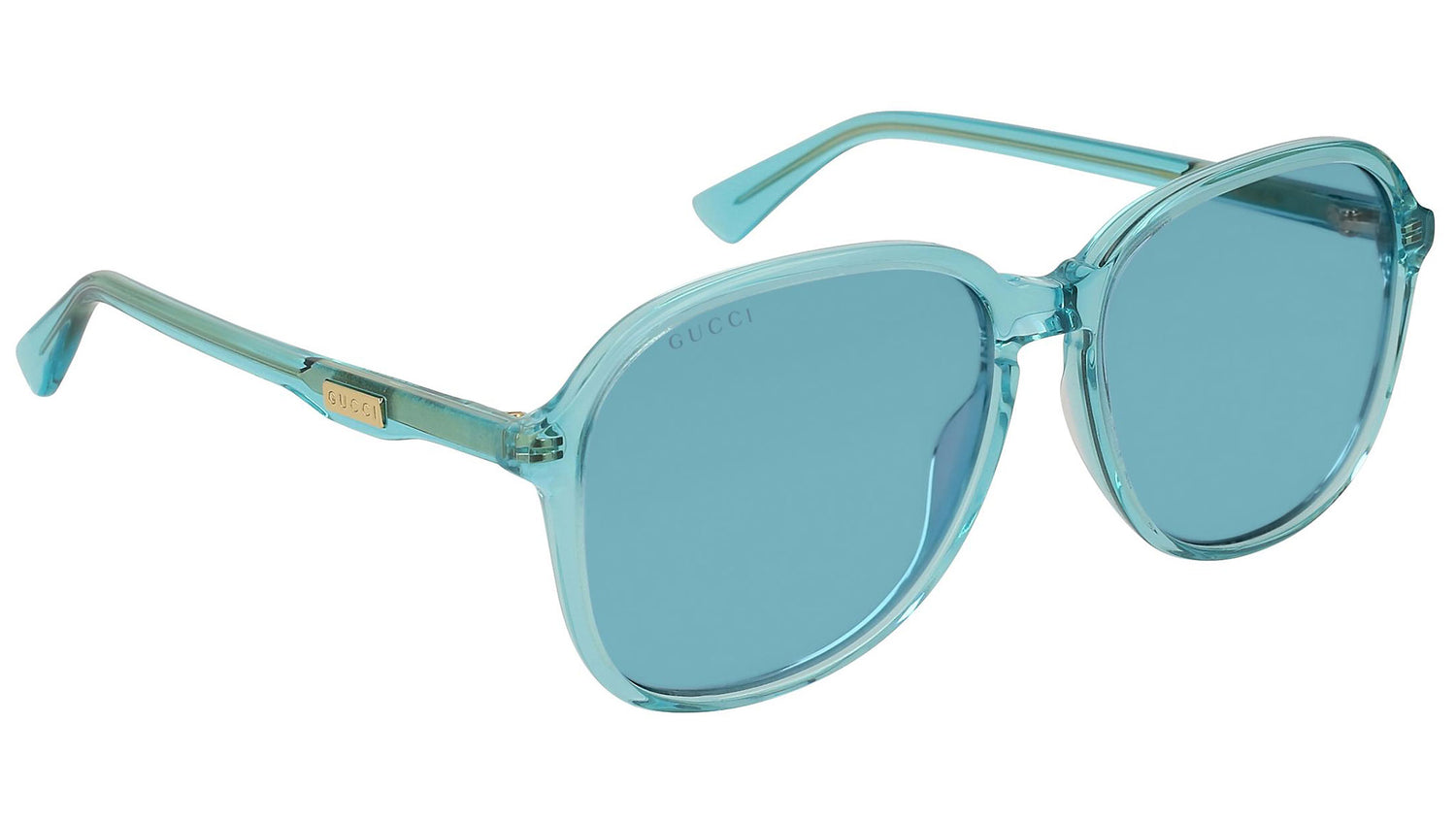 GG0259S transparent light-blue and azure