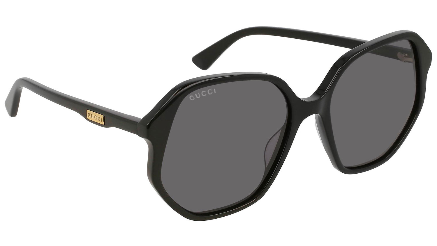 GG0258S shiny black and grey