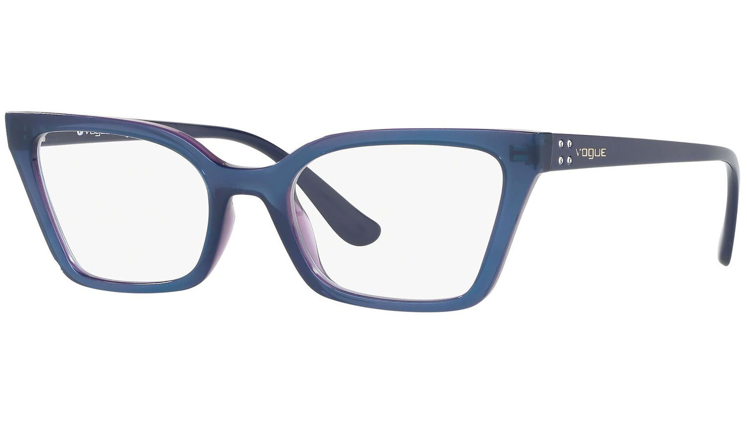 VO5275B 2633 transparent blue and light violet