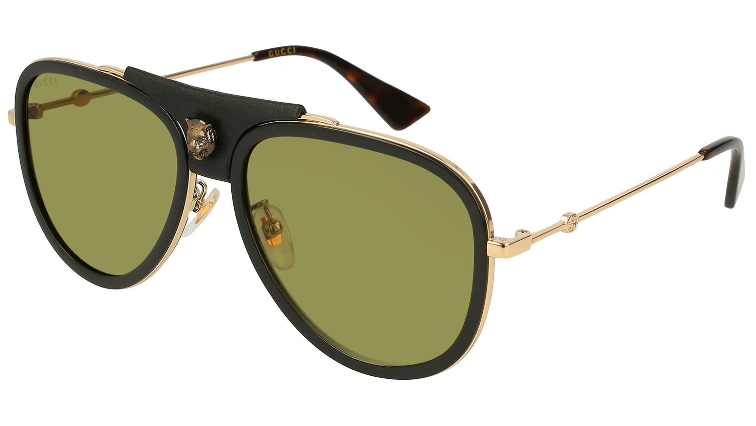 GG0062S black gold and green