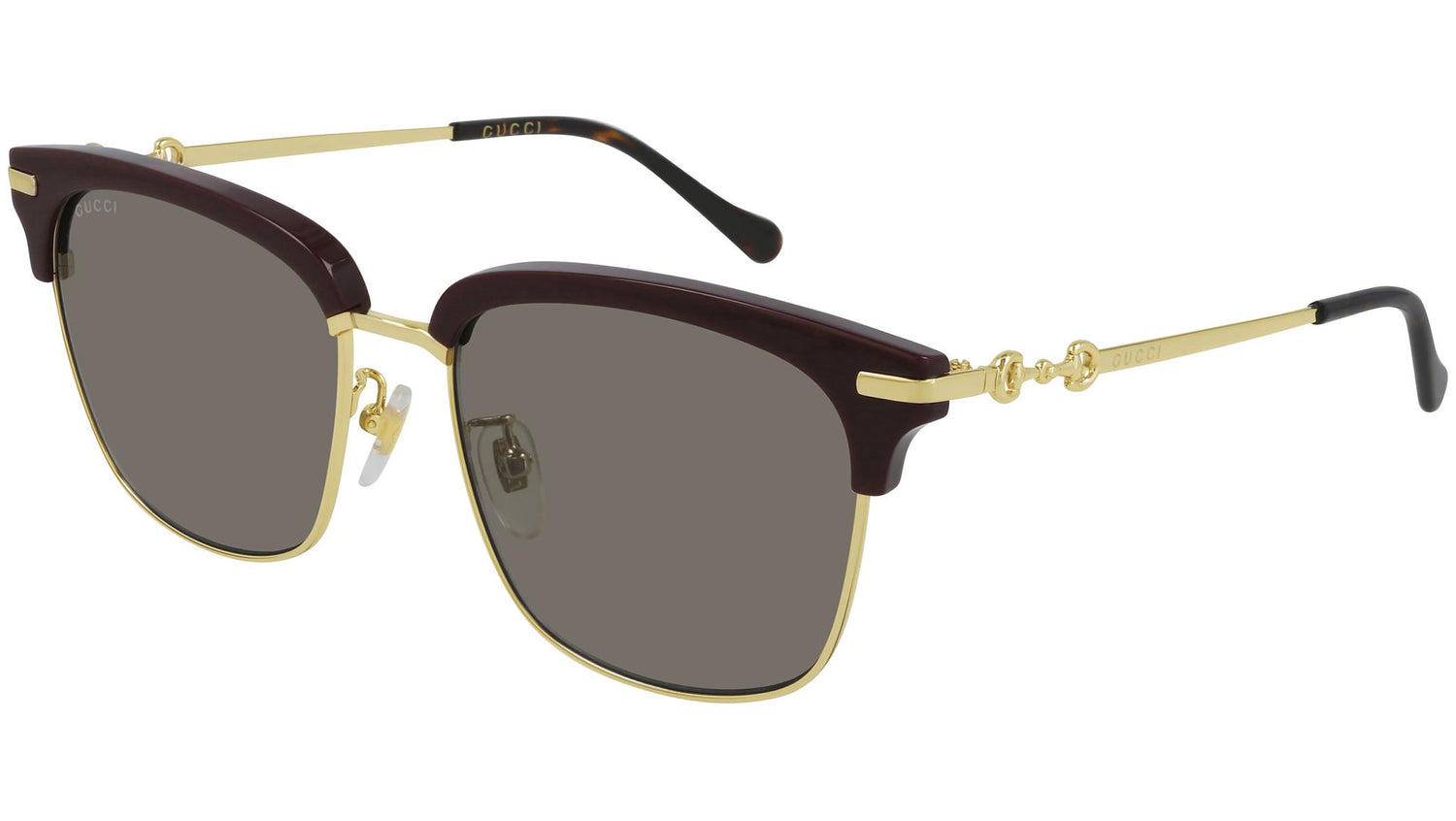 GG0918S 003 gold burgundy