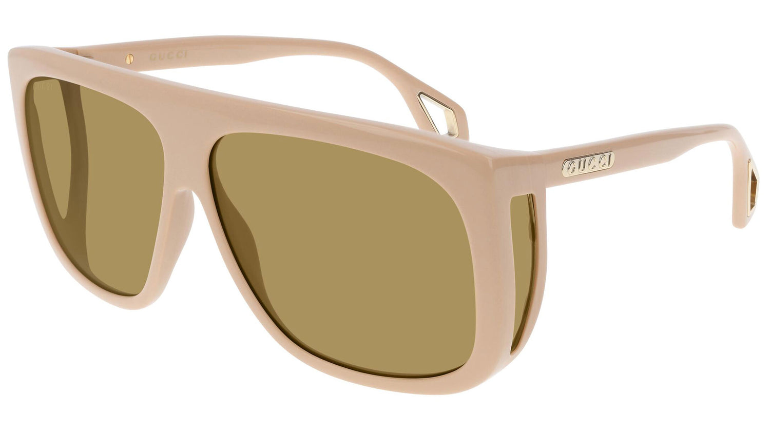 GG0467S shiny ivory and nicotine