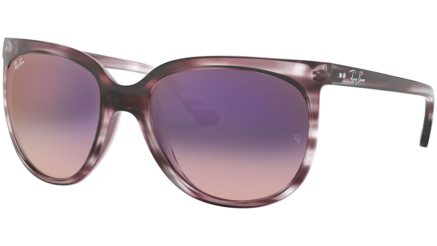 Cats 1000 RB4126 64313B striped bordeaux havana