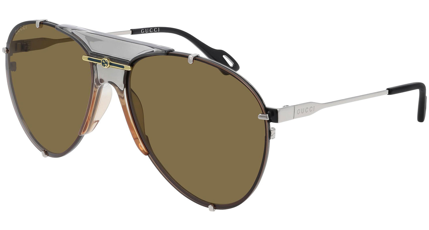 GG0740S 003 grey silver