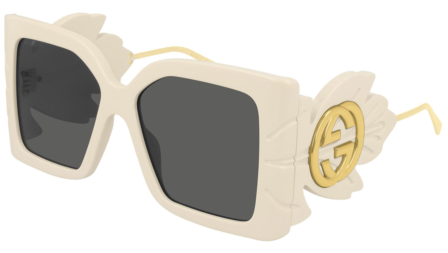 GG0535S shiny ivory and grey