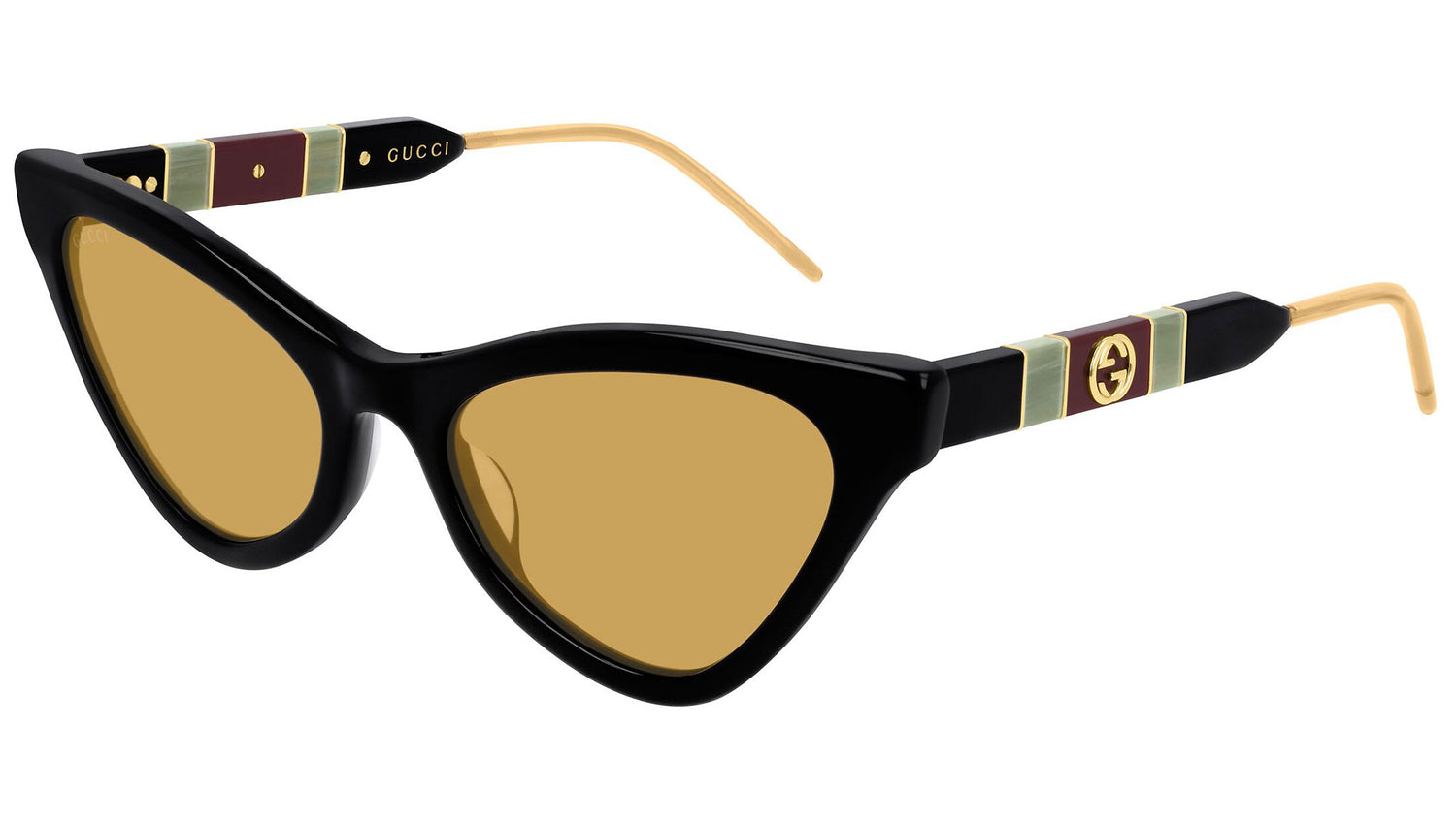 GG0597S shiny black and ocher