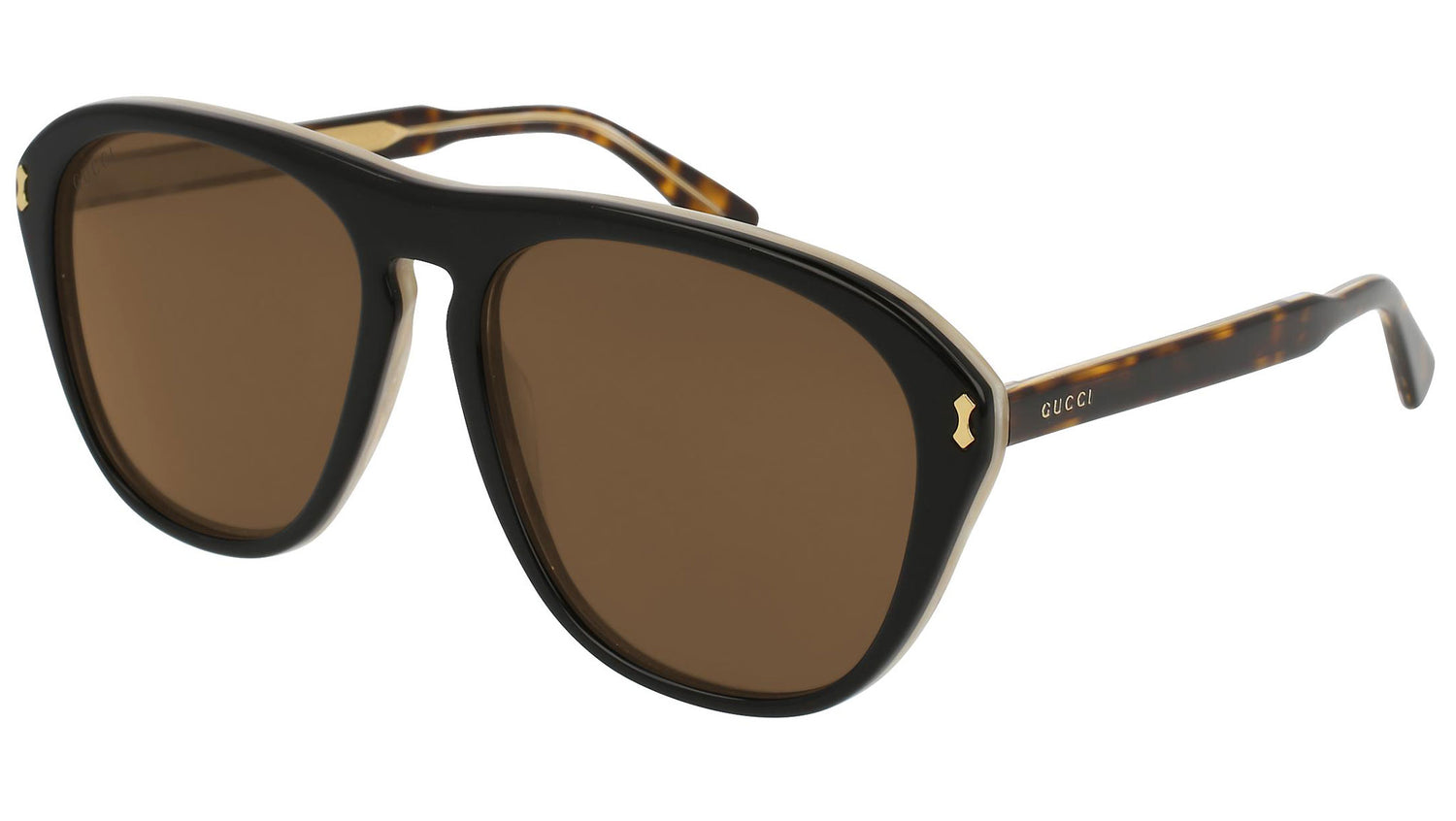 GG0128S beige black and brown