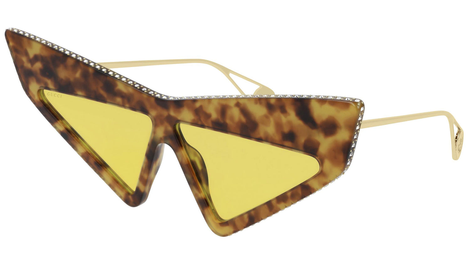GG0430S shiny tortoise and yellow  mac5 inner violet