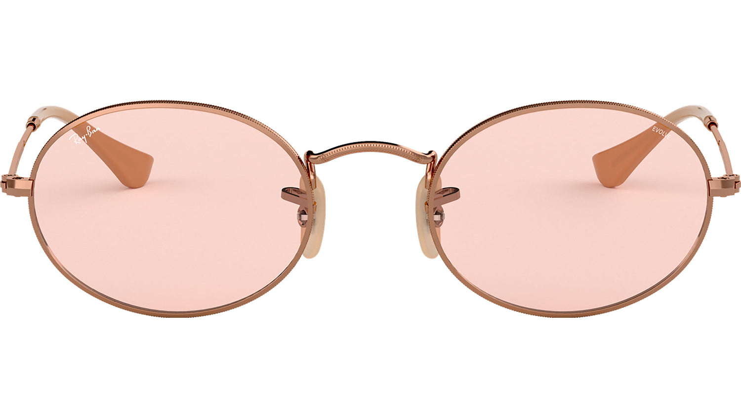 Oval Washed Evolve RB3547N 91310X Copper Photochromic