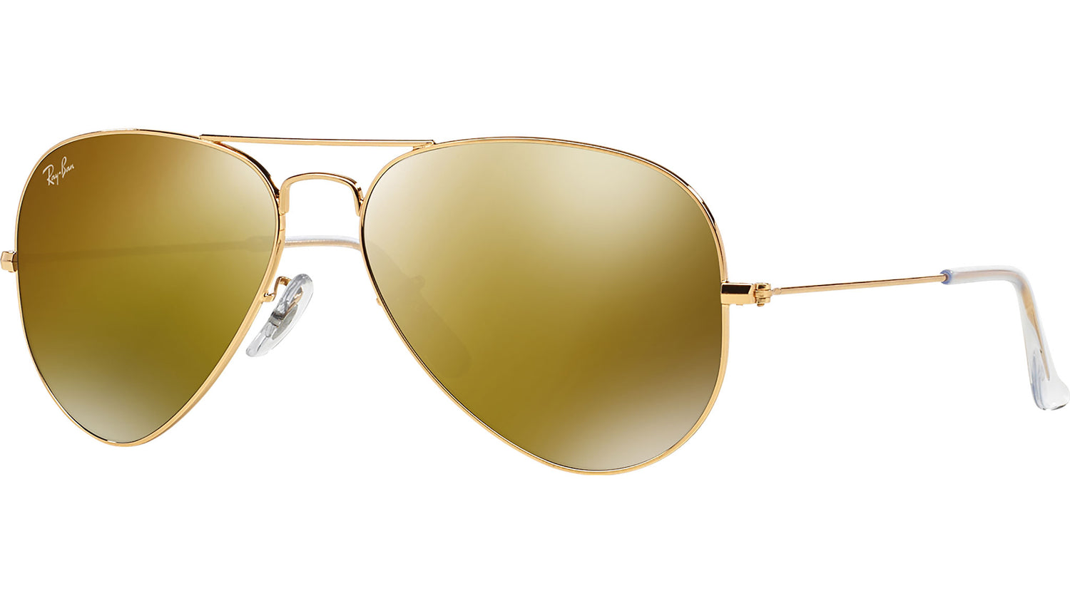 Aviator Mirror RB3025 W3276 Gold Green