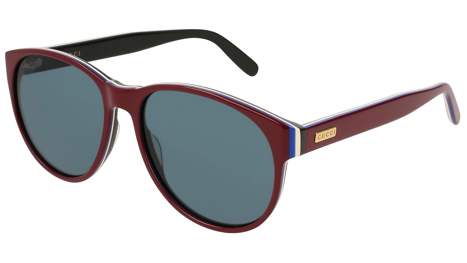 GG0271S multicolor burgundy and blue