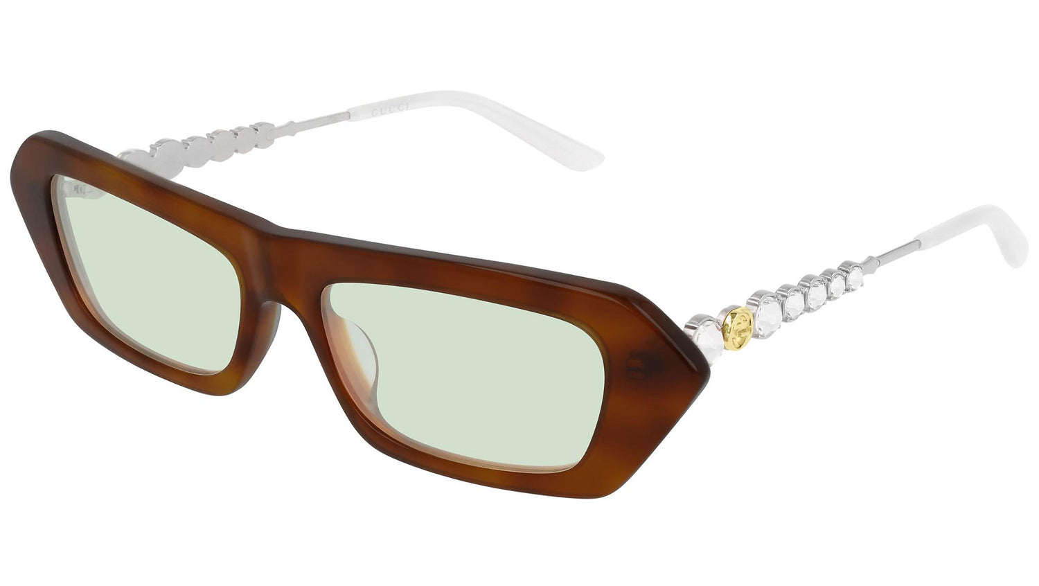 GG0642S yellow tortoise and light green