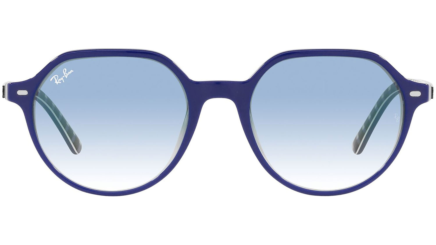Thalia RB2195 13193F blue on vichy blue/white
