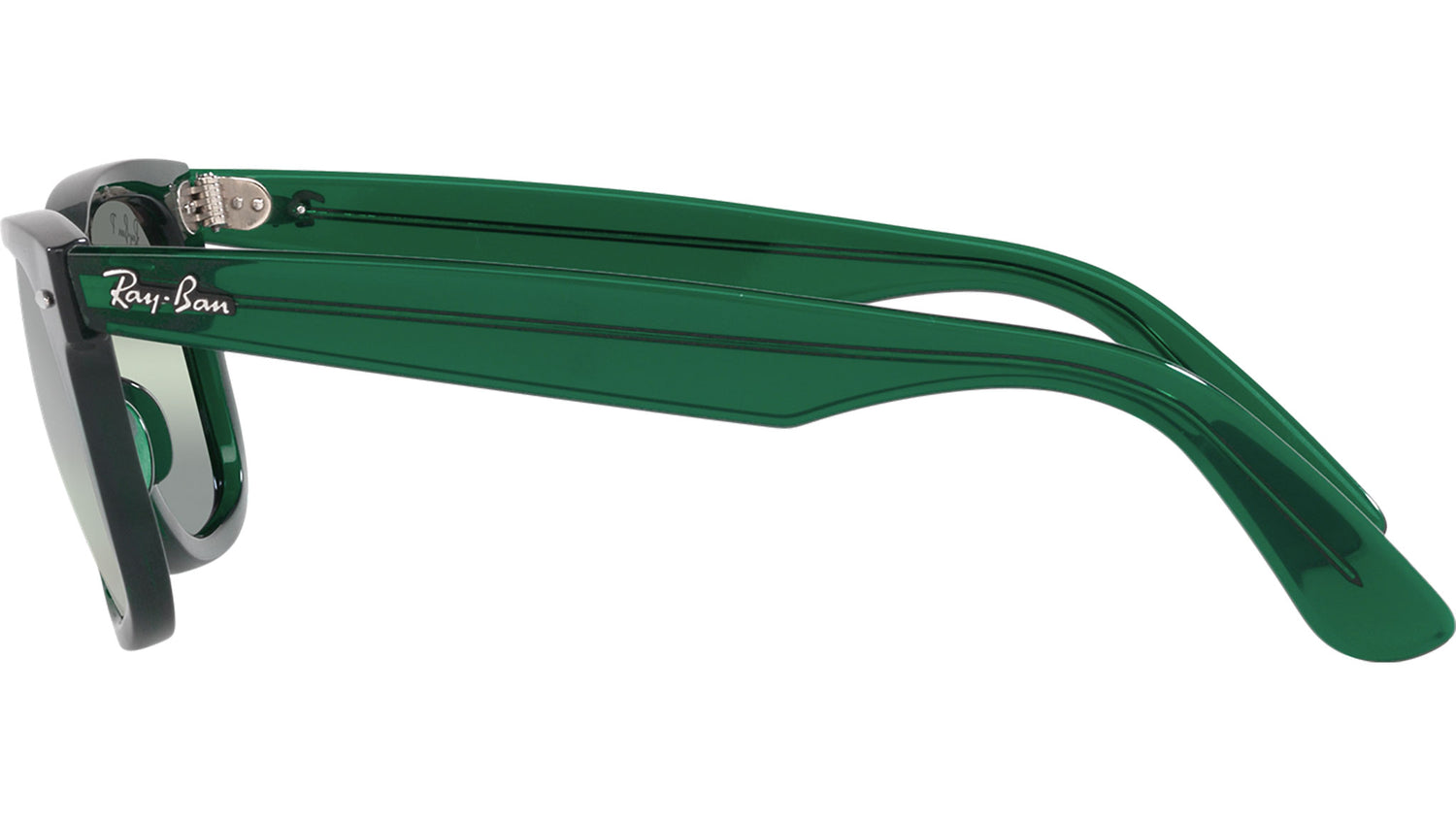 Wayfarer RB2140 6615G4 transparent green