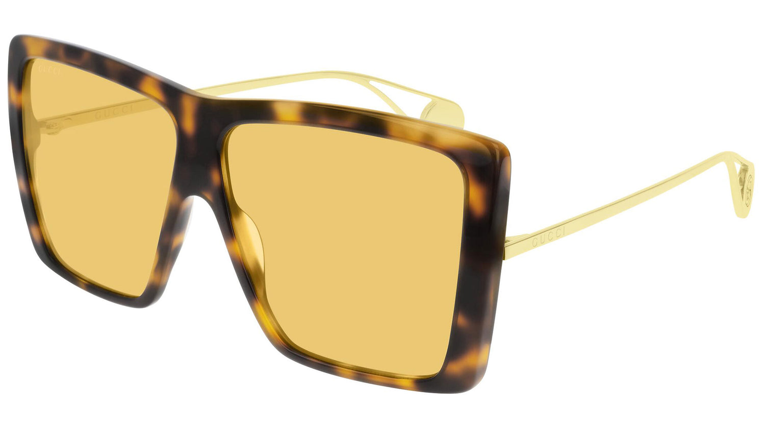 GG0434S shiny tortoise and yellow
