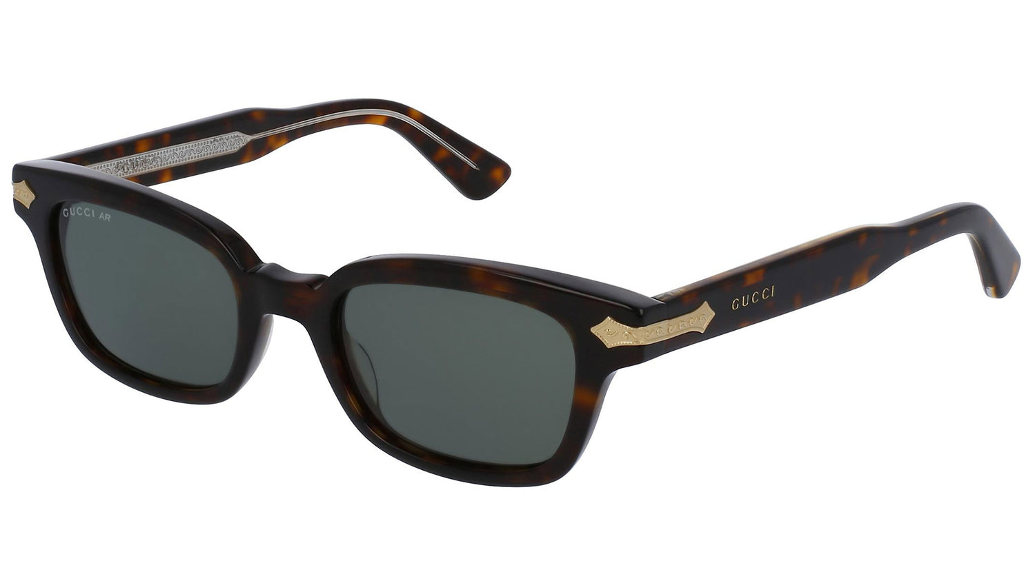 GG0086S dark tortoise and green